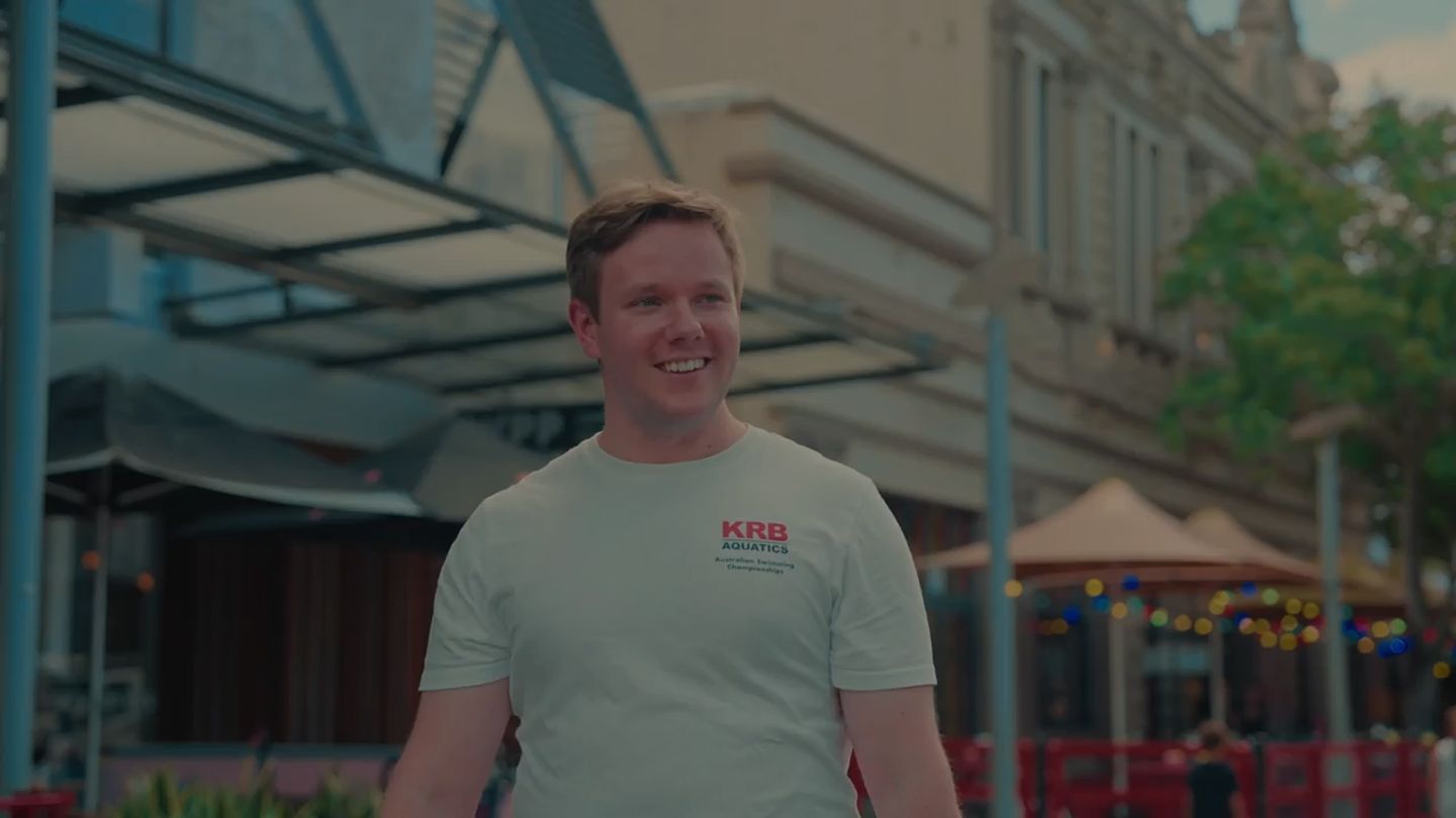 KRB Aquatics coach outdoors