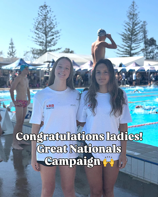 KRB Swimming Instagram post
